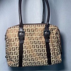 Zucchino Fendi logo vintage y2k purse